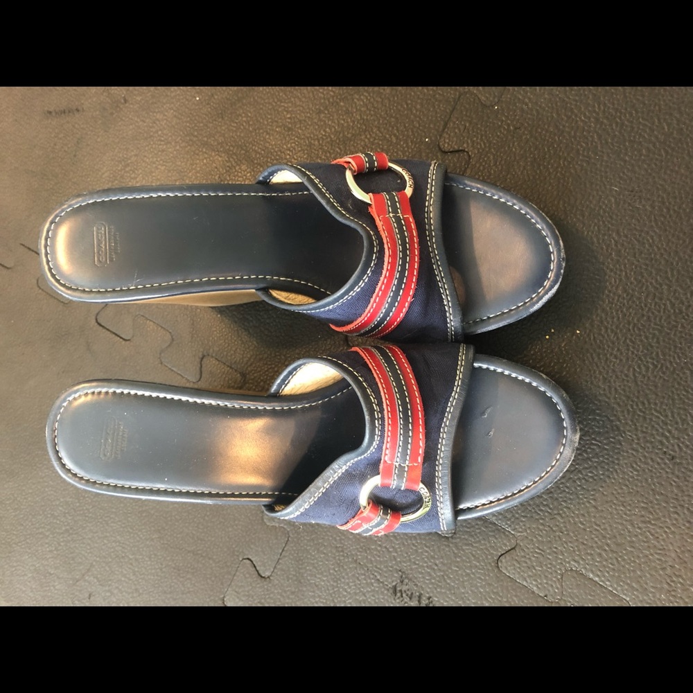 Coach wedges